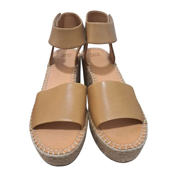 Frye & Co. Amber Espadrille Wedge Chunky Boho Platform Ankle Strap Sandal Sz 10 - Picture 7 of 16